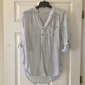 ✨ Printed Henley Top ✨